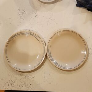 Corelle Blue Lily Plates